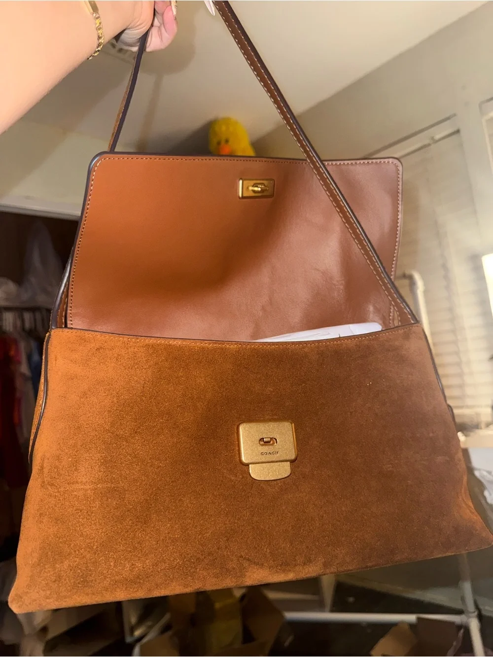 Coach Chelsea 30 Warm Brown 🤎✨